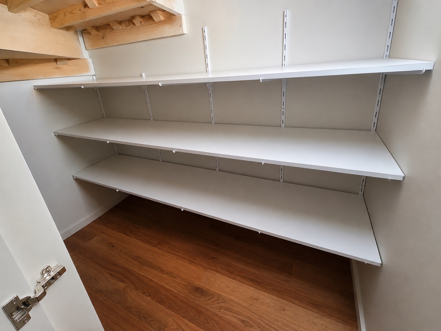 Custom shelving installed by Doncaster Handyman